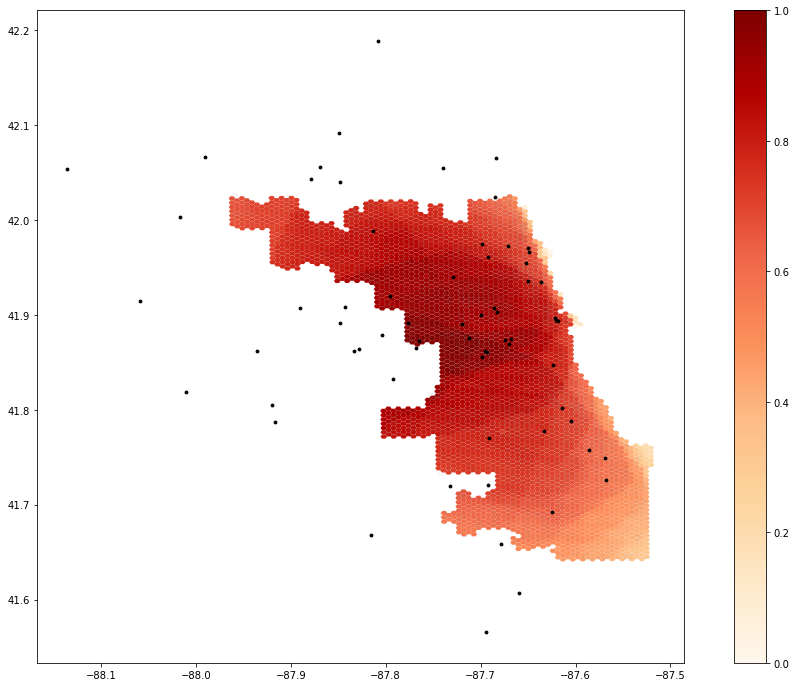 Revised Map, Slower Distance Decay