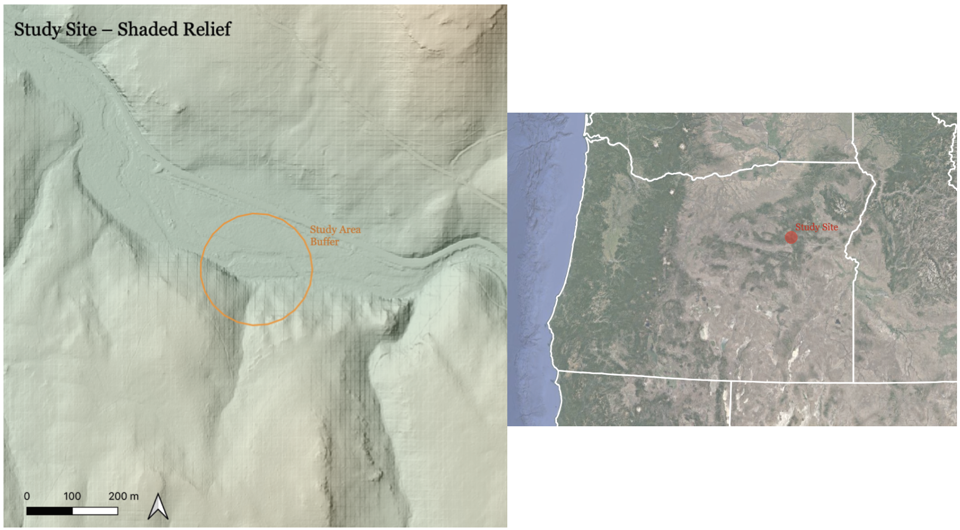 Shaded Relief Map